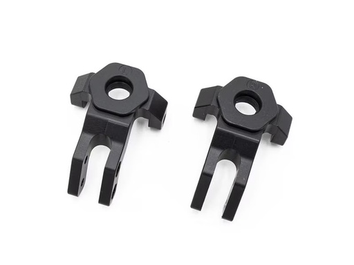[90301700 1583785] Hobbytech Achsschnenkel vorne Aluminium Schwarz CRX