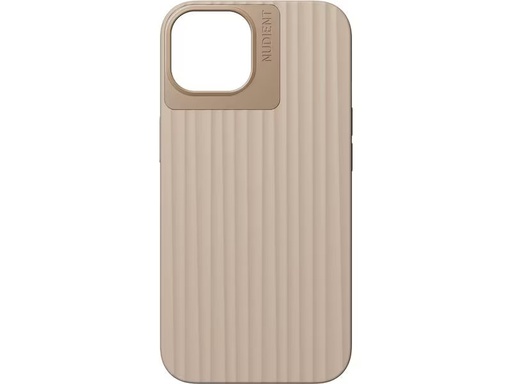 [90301786 1581523] Nudient Back Cover Bold Case iPhone 14 Leinen Beige