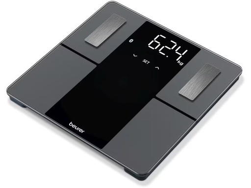 [90301843 1579831] Beurer Körperanalysewaage BF 500 Super Black Edition
