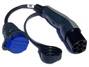 Elektroscout Adapter Typ 2 - CEE16 mit Entriegelung, 230 V, 16A