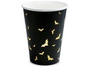 Partydeco Becher Trick or Treat 6 Stk., Schwarz/Gold