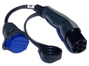 Elektroscout Adapter Typ 2 - T23 mit Entriegelung, 230 V, 16A
