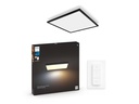 Philips Hue Panelleuchte White Ambiance Aurelle 60 x 60 cm Schwarz