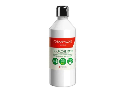 [90050010 1182714] Caran d'Ache Wasserfarbe Gouache ECO 500 ml, Weiss