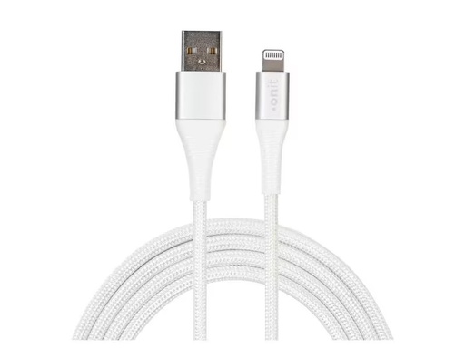 [90302408 1505441] onit USB 2.0-Kabel MFi USB A - Lightning 0.5 m, Weiss