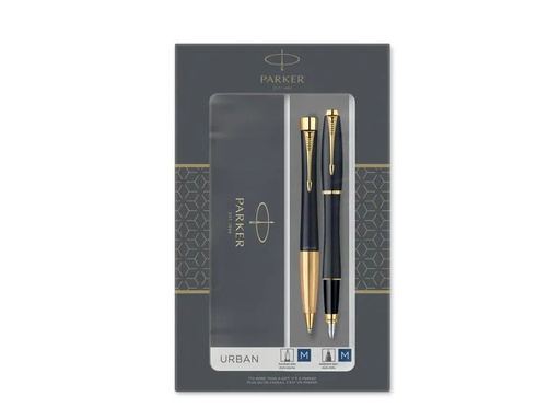 [90050020 1110021] Parker Füllfederhalter DuoSet Urban Muted G.C. Medium (M)