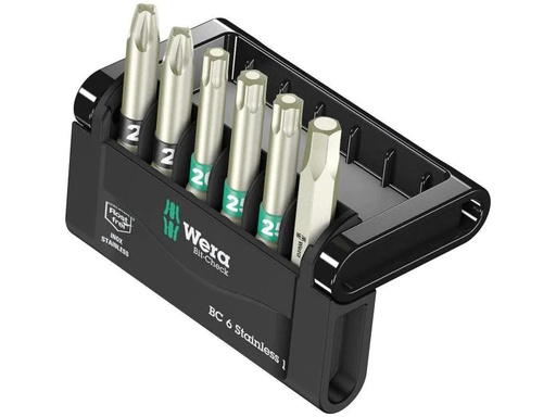 [90050119 998162] Wera Bit-Set Bit-Check 6 Stainless 1, 6-teilig
