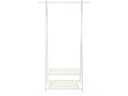 Songmics Garderobenständer 87.5 x 155 cm, Weiss