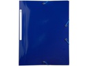 Exacompta Gummibandmappe Bee Blue Marineblau