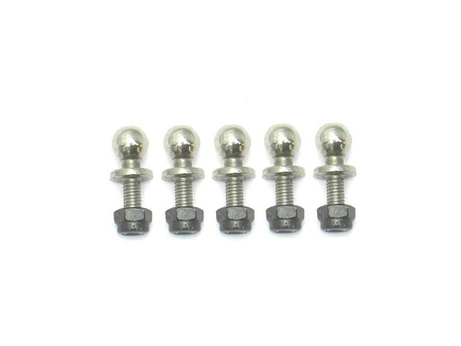 [90302719 1583966] Hobbytech Kugelkopf-Schrauben 6 mm Spirit NXT