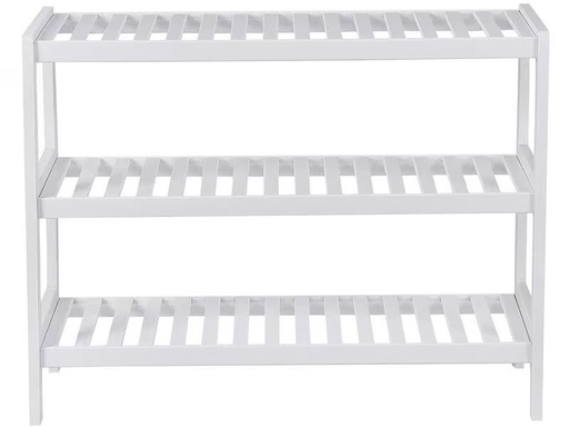 [90302727 1568994] Songmics Schuhorganizer aus Bambus, Weiss