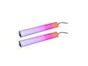 Paulmann EntertainLED Lightbar Dynamic RGB, 30 cm, Schwarz, 2er Set