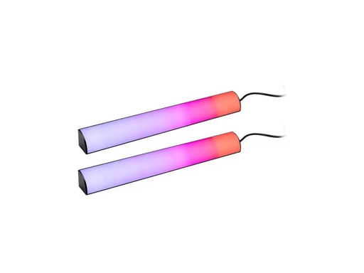 [90302852 1580983] Paulmann EntertainLED Lightbar Dynamic RGB, 30 cm, Schwarz, 2er Set