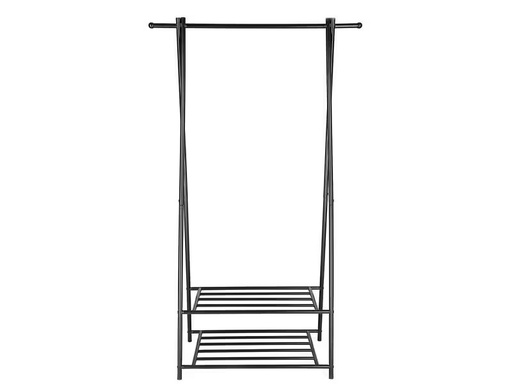 [90303117 1568988] Songmics Garderobenständer 87.5 x 155 cm, Schwarz