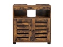 VASAGLE Waschbeckenunterschrank 60 x 63 cm, Braun