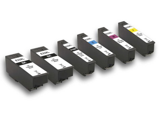 [90050213 464951] Peach Tintenset Epson T3357 C, M, Y, 3x BK