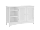 VASAGLE Waschbeckenunterschrank 90 x 60 cm, Weiss