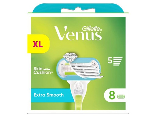 [90303209 1569160] Gillette Venus Rasierklingen Extra Smooth 8 Stück