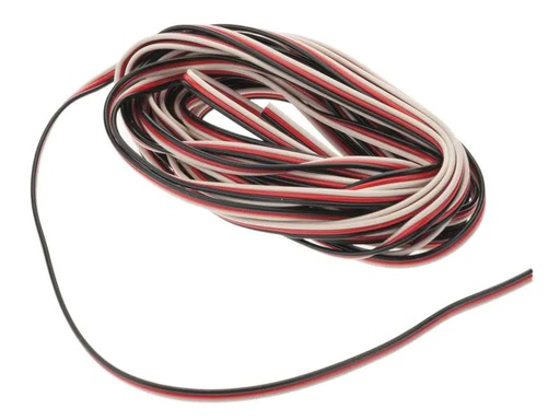 [90050218 534969] Muldental Servokabel Futaba 0,25 mm² 5 m ohne Stecker/Buchse
