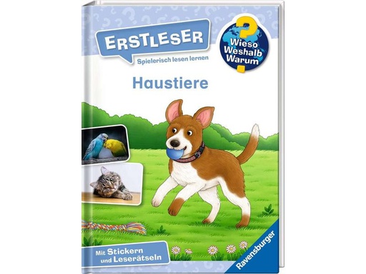 [90303275 1556460] Ravensburger Kinder-Sachbuch WWW Erstleser – Haustiere
