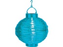 Star Trading Lampion Solar Festival 22 cm, Blau