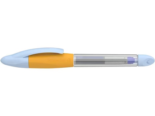 [90303488 1585645] Schneider Tintenroller Base Ball 0.5 mm, Blau/Gelb