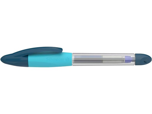 [90303489 1585644] Schneider Tintenroller Base Ball 0.5 mm, Blau/Türkis