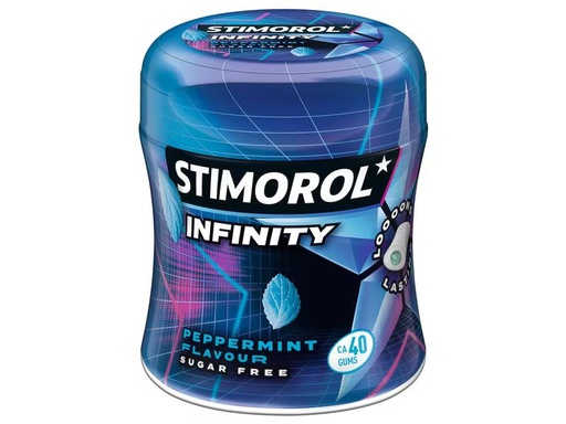 [90303536 1576791] Stimorol Kaugummi Infinity Peppermint 88 g