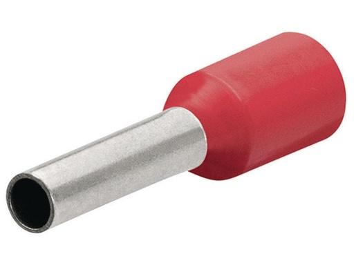 [90050262 847049] Knipex Aderendhülsen 28 x 18 mm Rot, 100 Stück