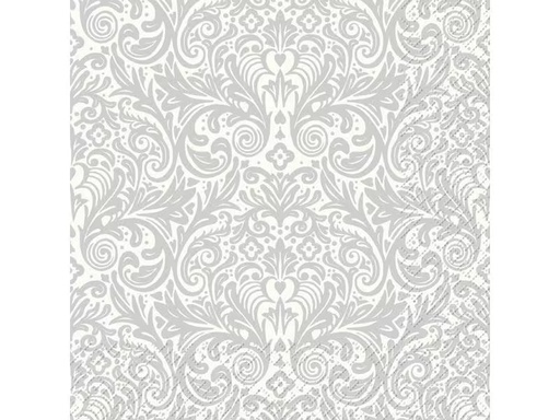 [90303744 1584072] Stewo Papierservietten Oda 33 x 33 cm, Weiss