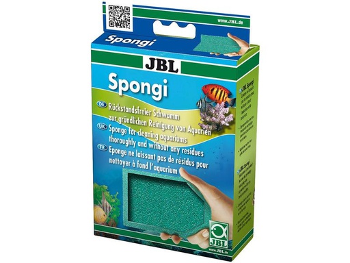 [90303873 1581783] JBL Scheibenreiniger Spongi Reinigungsschwamm, 11.5 x 9 cm, grün
