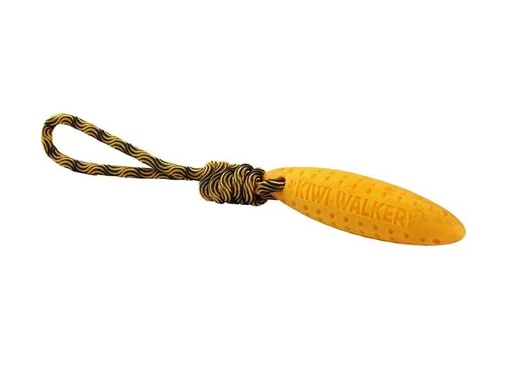 [90303887 1576317] KIWI WALKER Hunde-Spielzeug Zeppelin Orange, 17 cm
