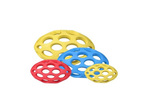 [90303926 1571892] JW Pet Hunde-Spielzeug Hol-ee Football Small, 12 cm, Assortiert