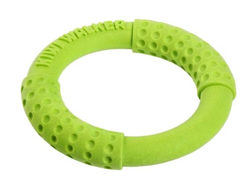 [90303936 1576284] KIWI WALKER Hunde-Spielzeug Ring Grün, M, Ø 17 cm