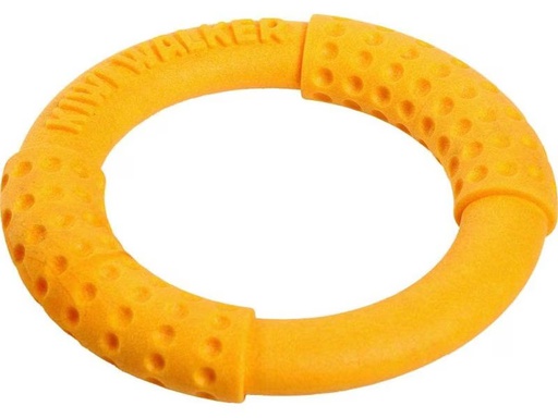 [90304008 1576305] KIWI WALKER Hunde-Spielzeug Ring Orange, S, Ø 13 cm
