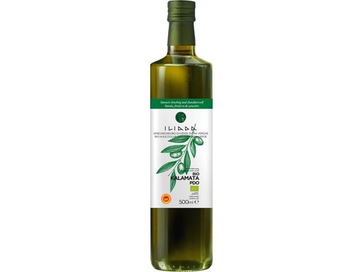 [90304037 1587525] Iliada Olivenöl Extra Vergine Bio Kalamata PDO 0.5 l