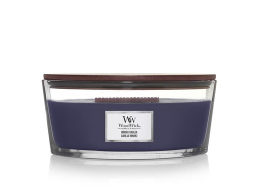 [90304066 1555520] Woodwick Duftkerze Hinoki Dahlia Ellipse