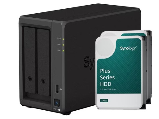 [90304226 1587925] Synology NAS DiskStation DS723+ 2-bay Synology Plus HDD 16 TB