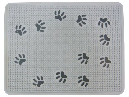 [90304296 1560551] SwissPet Vorleger Pfote, 33 x 43 cm, Grau