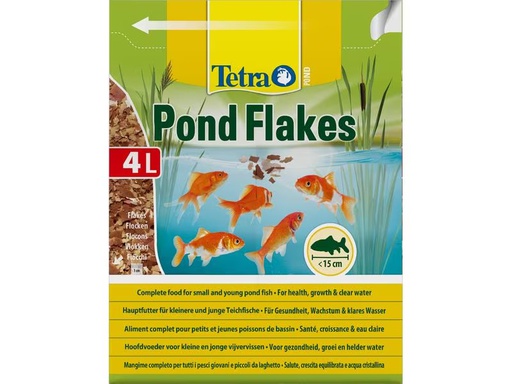 [90304346 1562900] Tetra Teichfutter Pond Flakes, 4 l