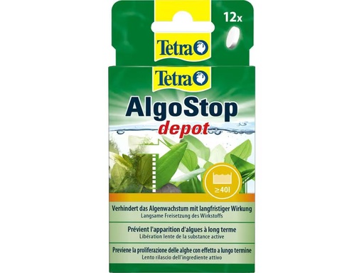 [90304361 1562925] Tetra Algenvernichter Algo-stop Depot, 12 Tabletten