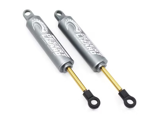 [90304468 1589086] Yeah Racing Stossdämpfer Desert Lizard Two Stage Grau, 90 mm
