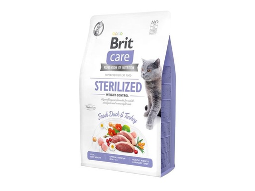[90304496 1585496] Brit Trockenfutter Care Grain-Free Sterilized, 2 kg