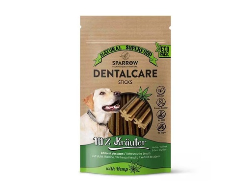 [90304565 1584225] Sparrow Snack DentalCare Sticks, 154 g