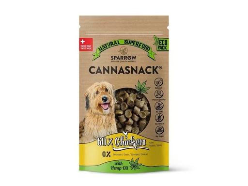 [90304605 1584221] Sparrow Snack CannaSnack mit CBD Huhn, 150 g
