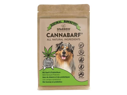 [90304606 1584229] Sparrow Hunde-Nahrungsergänzung CannaBarf, 100 g
