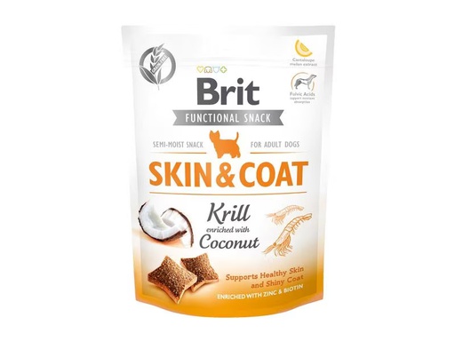 [90304663 1585479] Brit Snack Dog Skin &amp; Coat Krill, 150 g