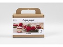 Creativ Company Bastelset Weihnachtskugeln Krepppapier