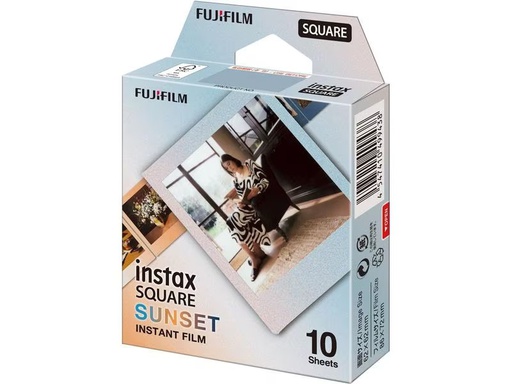 [90304863 1594469] Fujifilm Sofortbildfilm Instax Square 10 Blatt Sunset