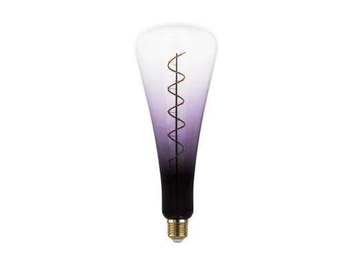 [90304906 1534614] EGLO Leuchten Lampe 4 W E27 Schwarz-Transparent-Violett